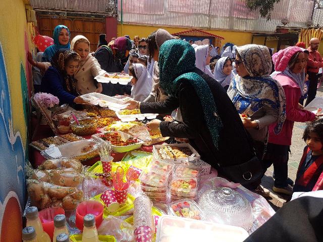 Food Festival in Tahereh Elementary School